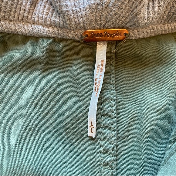 Free People Weekend Warrior Military Jacket Hood - Picture 8 of 14